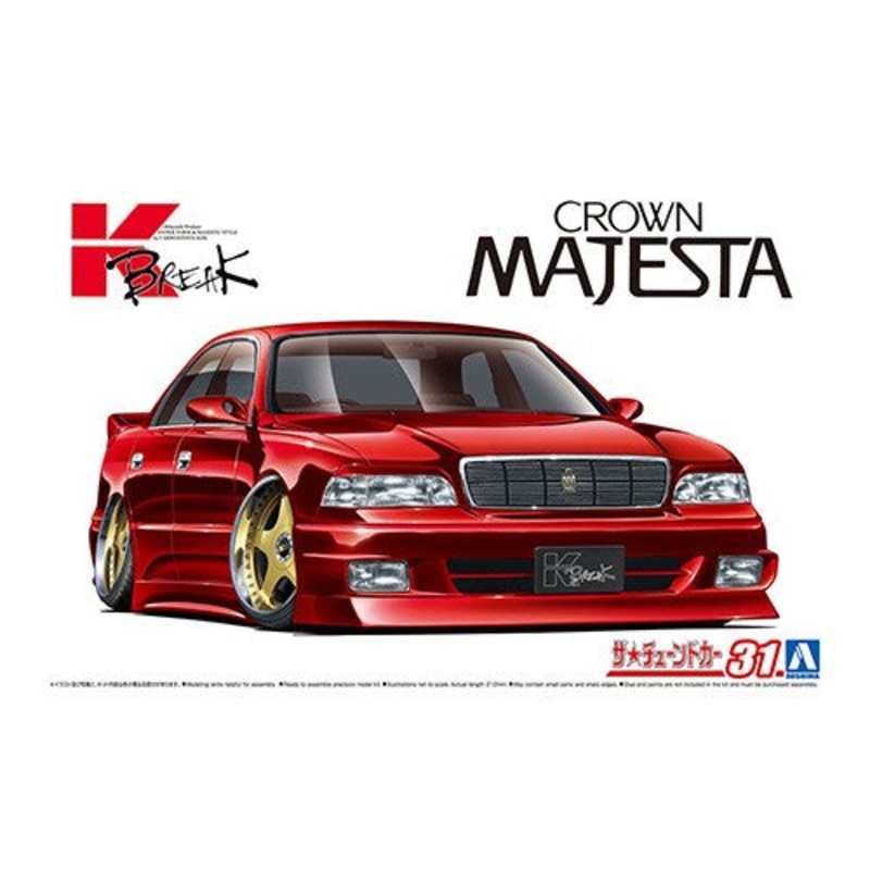 Aoshima 1:24 K-Break UZS141 Majesta 1991 Toyota
