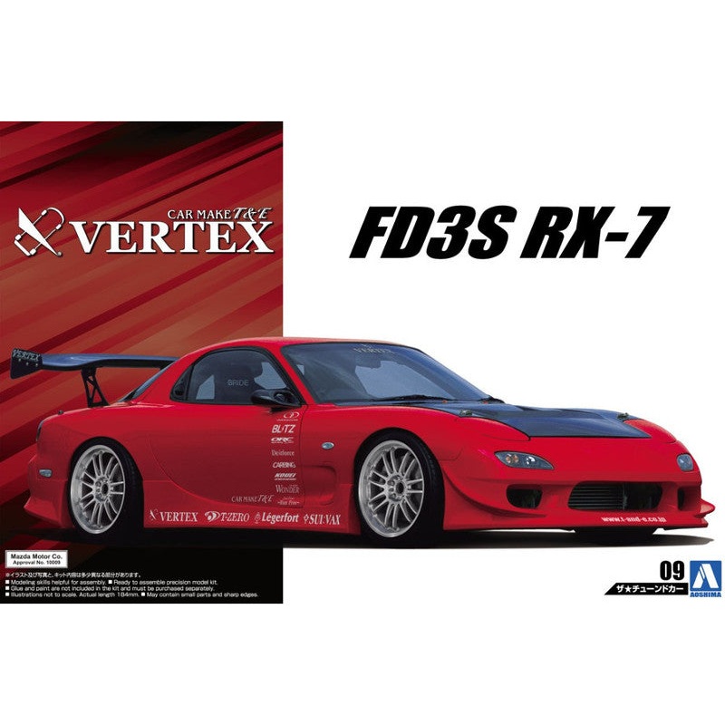 Aoshima 1:24 Mazda RX-7 FD3S Vertex