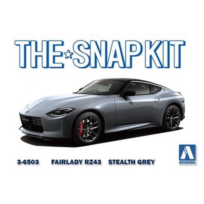 Aoshima 1:32 Nissan Fairlady Z RZ34 Stealth Grey Snap Kit