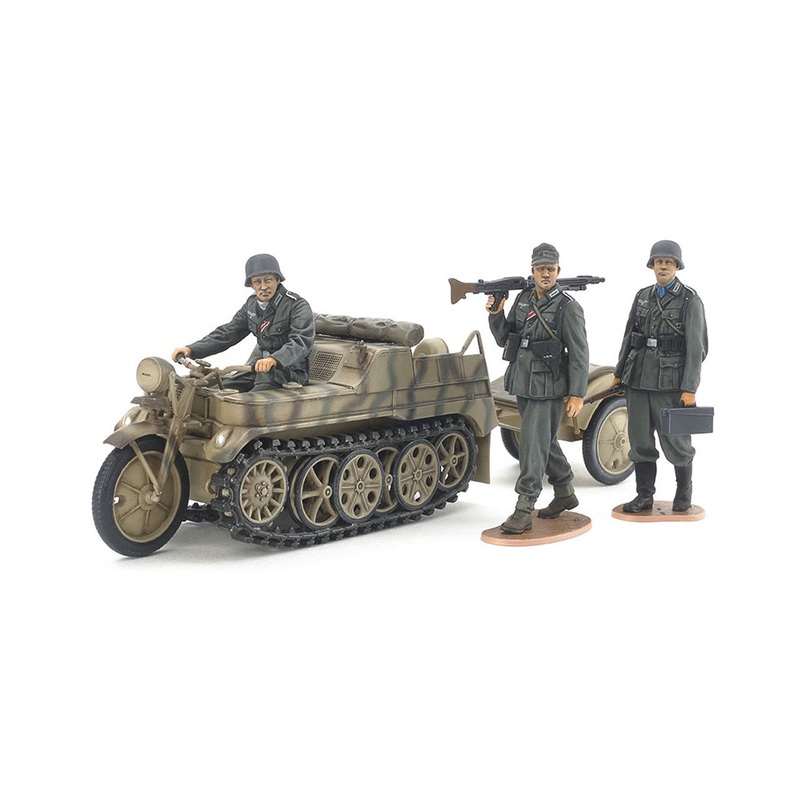 Tamiya  1:35 German Sd.Kfz.2 Kettenkraftrad Mid Production
