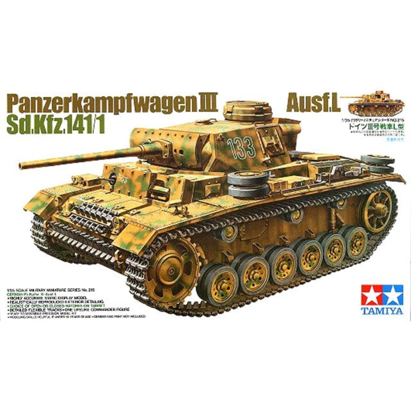 Tamiya 1:35 Panzerkampfwagen III Ausf.L Sd.Kfz.141/1