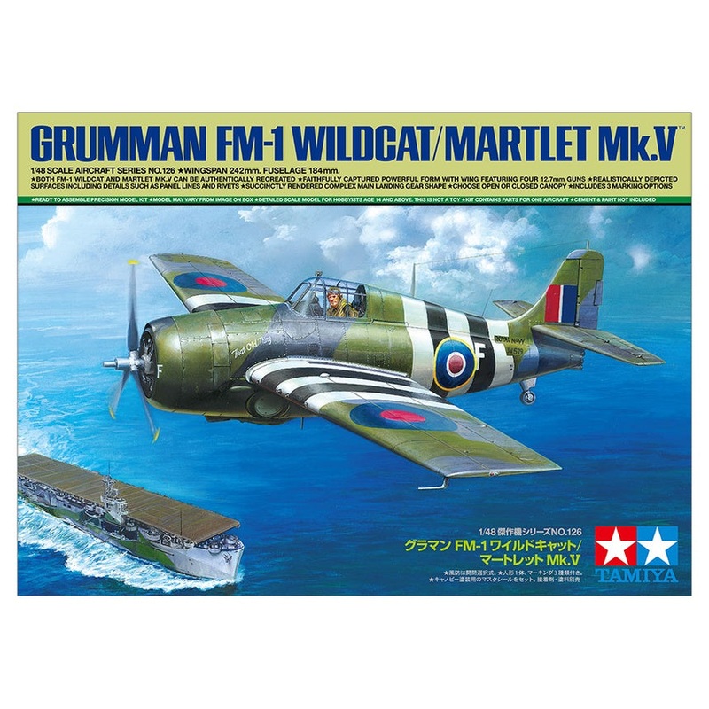 Tamiya 1:48 FM-1 Wildcat/Martlet