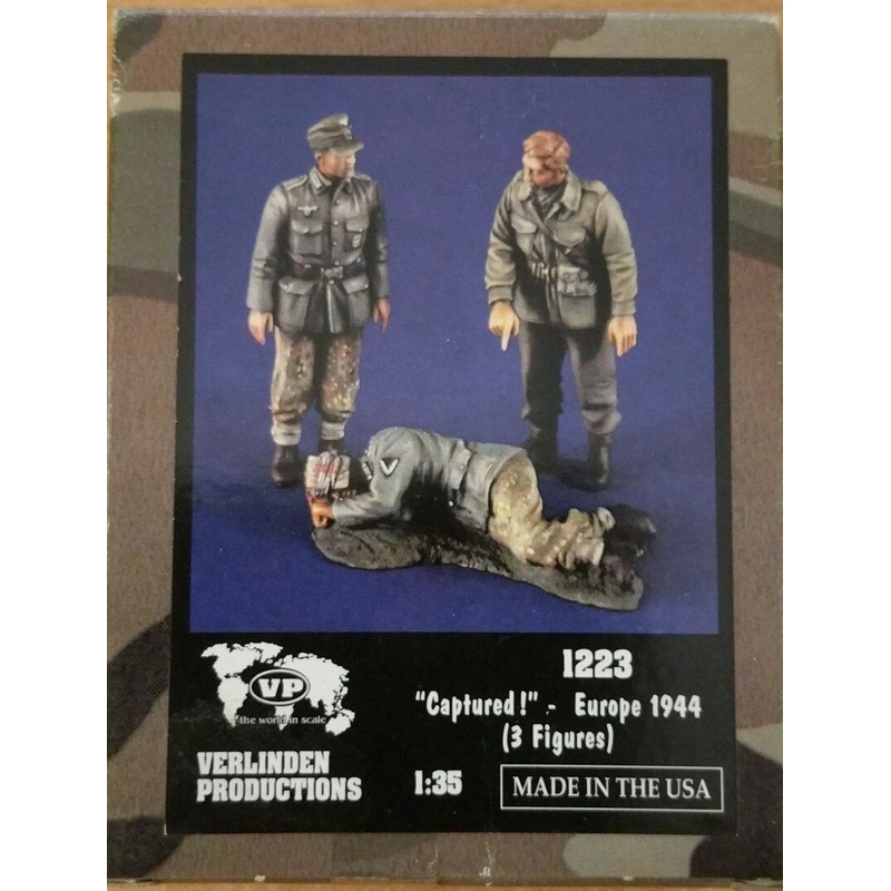 VP 1:35 "Captured!" Europe 1944 3 Resin Figures