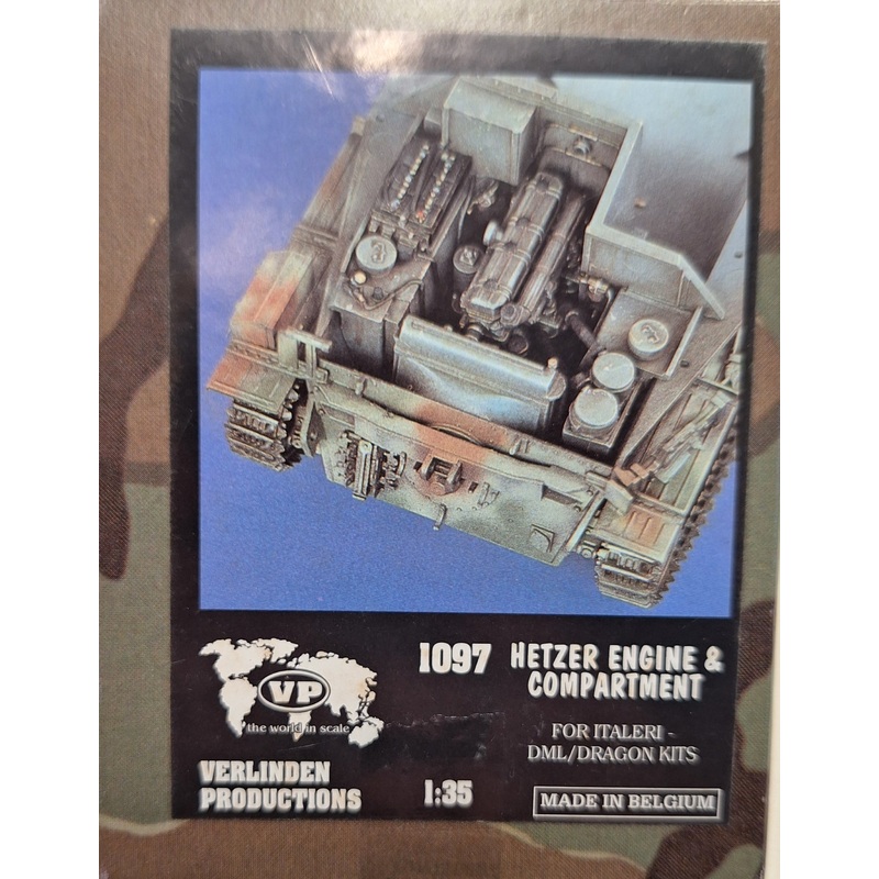VP 1:35 Hetzer Engine & Compartment Resin Set