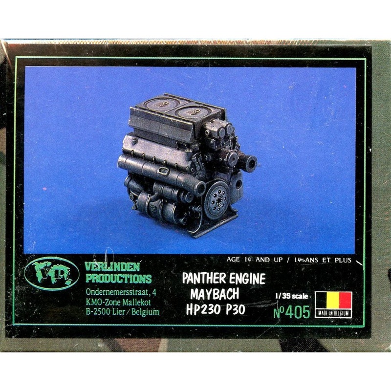 VP 1:35 Panther Engine Maybach HP230 P30 Resin Set