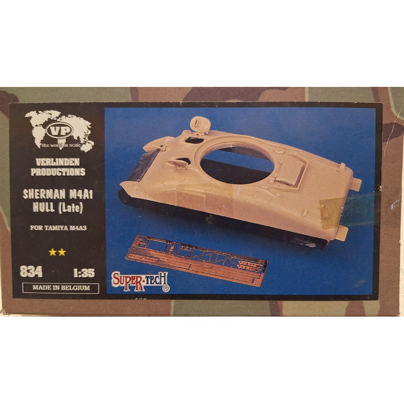 VP 1:35 Sherman M4A1 Hull Late Type Resin Conv. Set