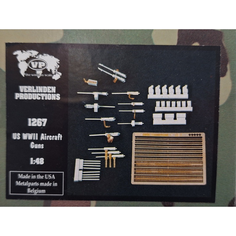 VP 1:48 US WWII Aircraft Guns Resin Set