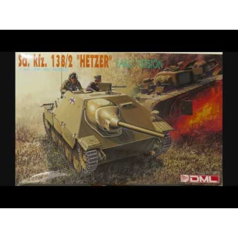 *Aged Decals* Dragon 1:35 Sd.Kfz. 138/2 "Hetzer" Early Ver.