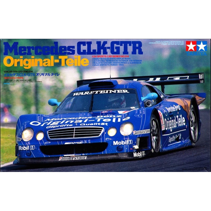 *Aged Decals* Tamiya 1:24 Mercedes CLK-GTR (LW)