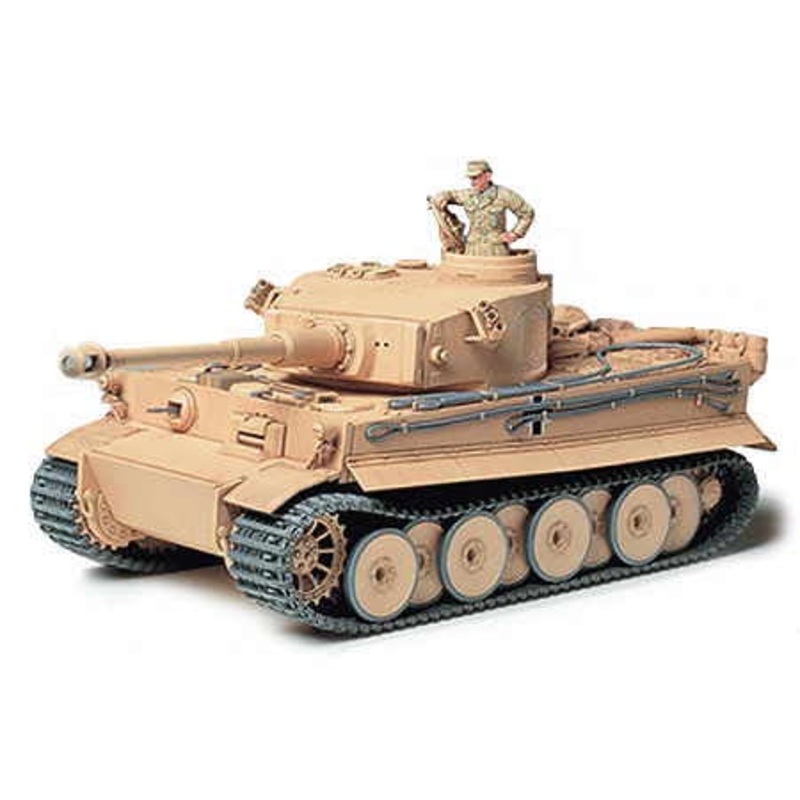*Aged Decals* Tamiya 1:35 Tiger 1 Initial Prod. Ausf. Afrika (LW)