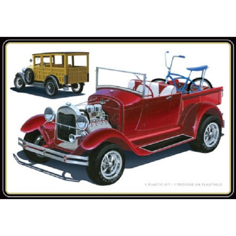AMT 1:25 1929 Ford Woody/Pickup 4n1