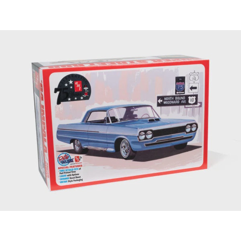 AMT 1:25 1964 Chevrolet Impala Super Street Rod 3'n'1
