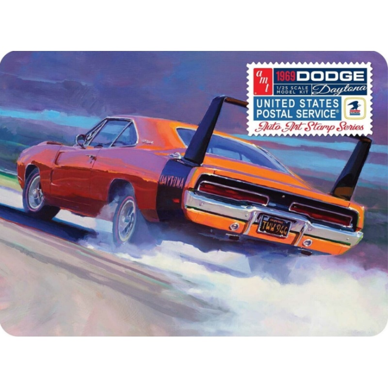 AMT 1:25 1969 Dodge Charger Daytona USPS