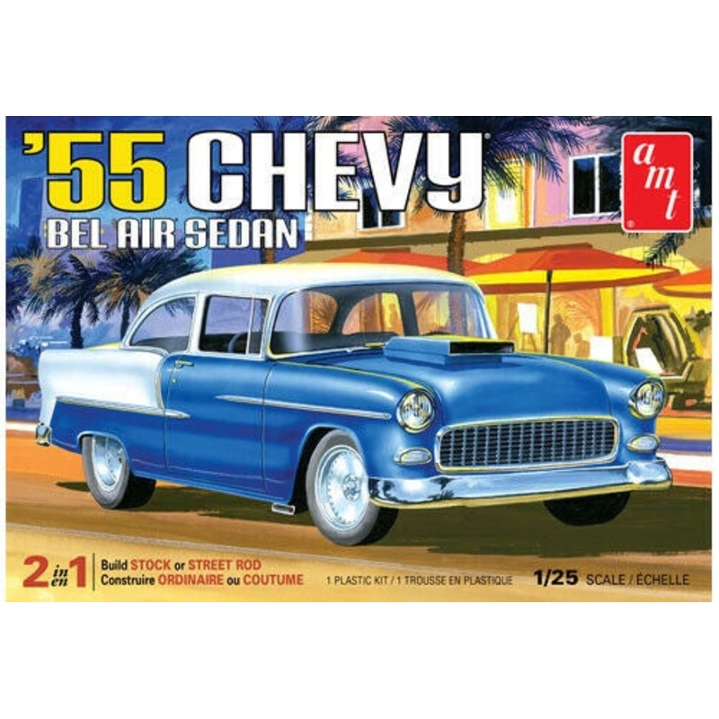 AMT 1:25 '55 Chevy Bel Air Sedan
