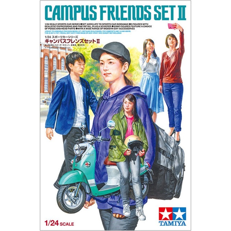 Tamiya 1:24 Campus Friends Set II