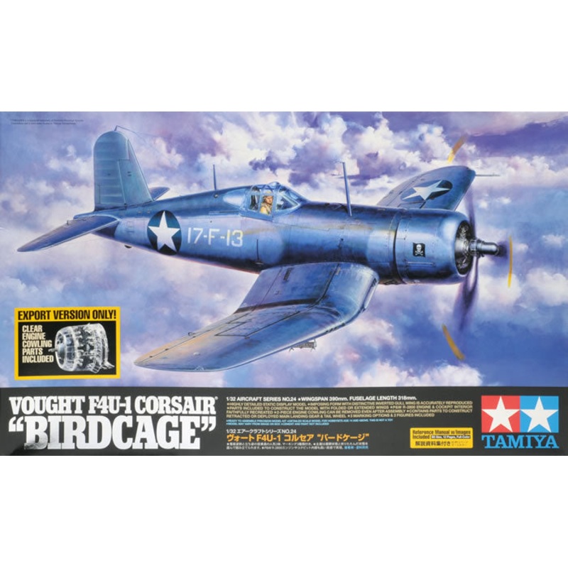 Tamiya 1:32 F4U-1 Corsair 'Birdcage'