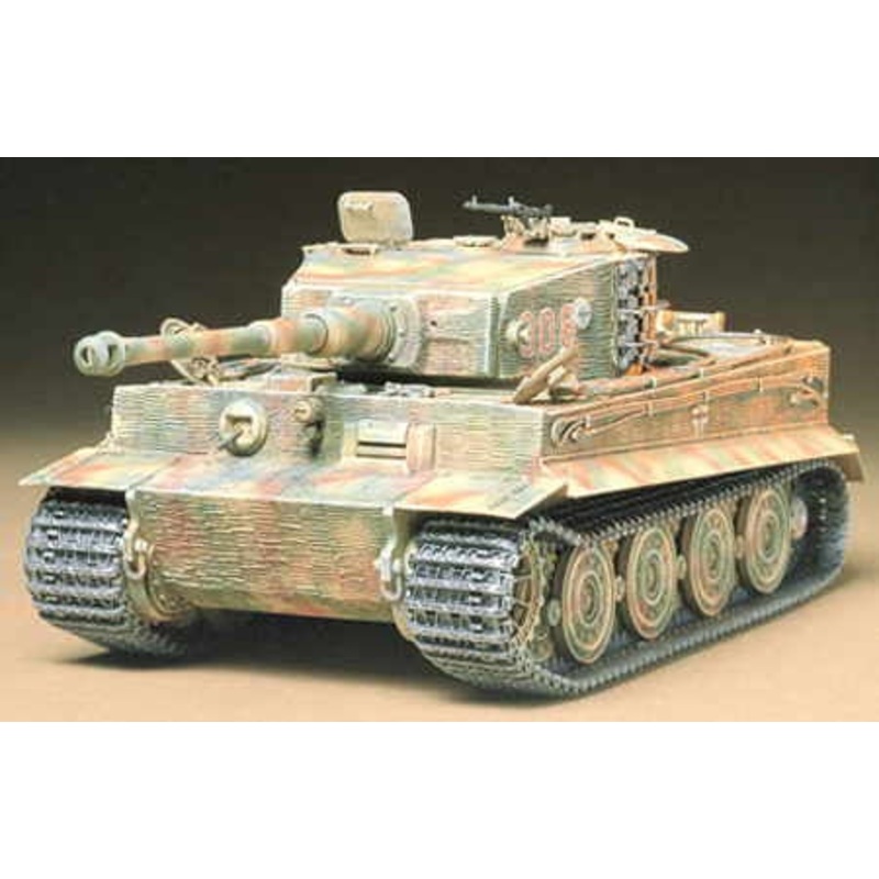 Tamiya 1:35 Limited Edition Tiger I Tank Late Vers. w/Crew (LW)