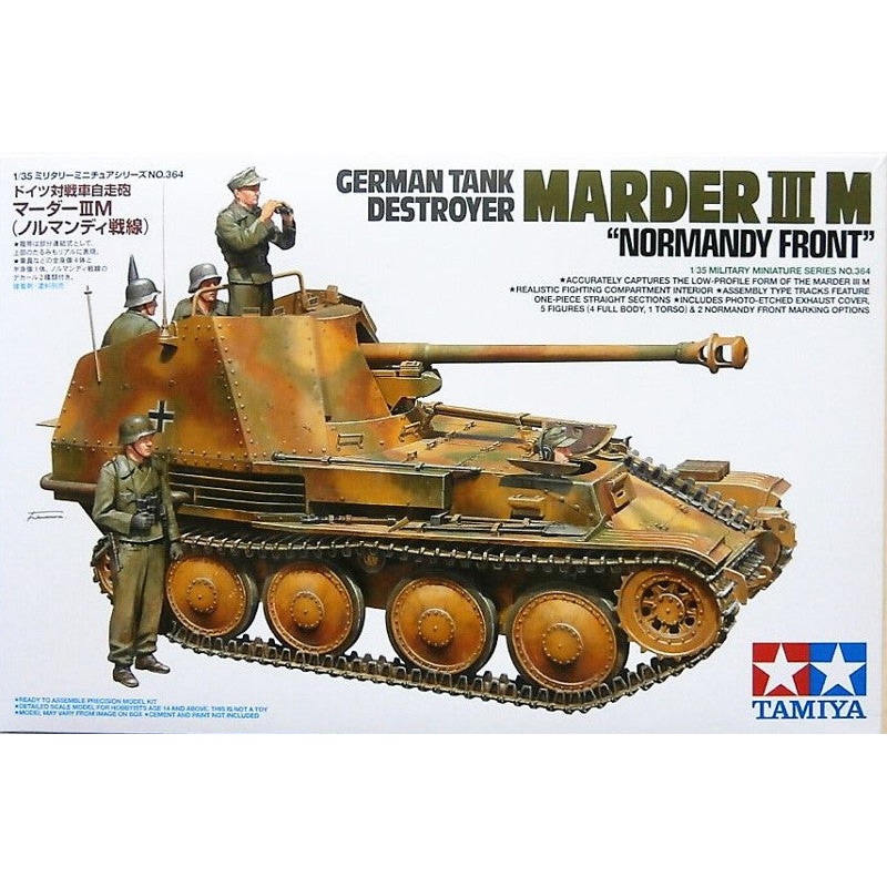 Tamiya 1:35 Marder III M Normandy Front