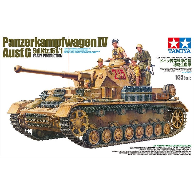 Tamiya 1:35 Pz.Kpfw IV Ausf. G Early Prod.