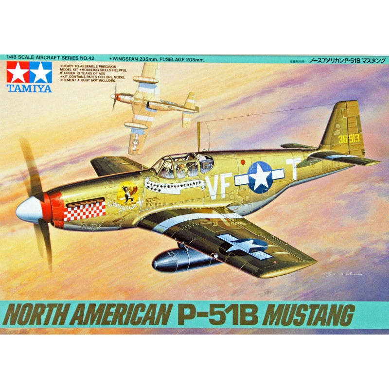 Tamiya 1:48 P-51B Mustang