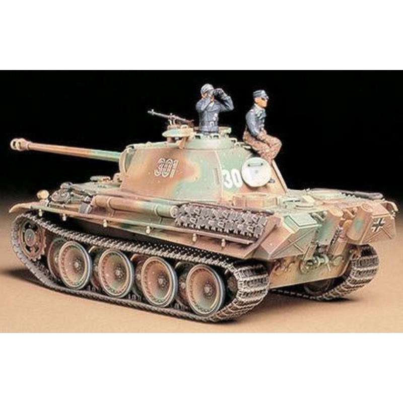*Vintage, Aged Decals* Tamiya 1:35 Panther Type G Late Version