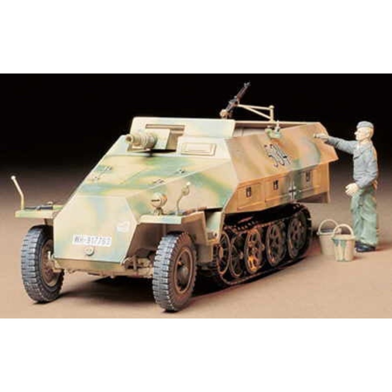 *Vintage, Aged Decals* Tamiya 1:35 Sd.Kfz.251/9 7.5cm Kanonenwagen