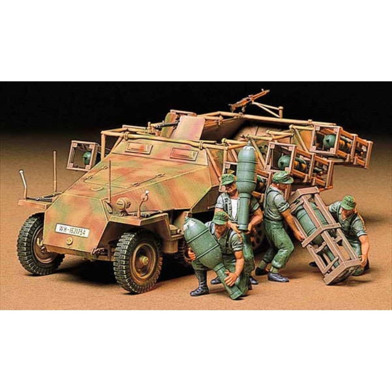 *Vintage* Tamiya 1:35 Sd.Kfz.251/1 Ausf.D Stuka Zu Fuss
