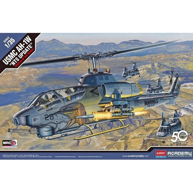 Academy 1:35 USMC AH-1W "NTS Update"