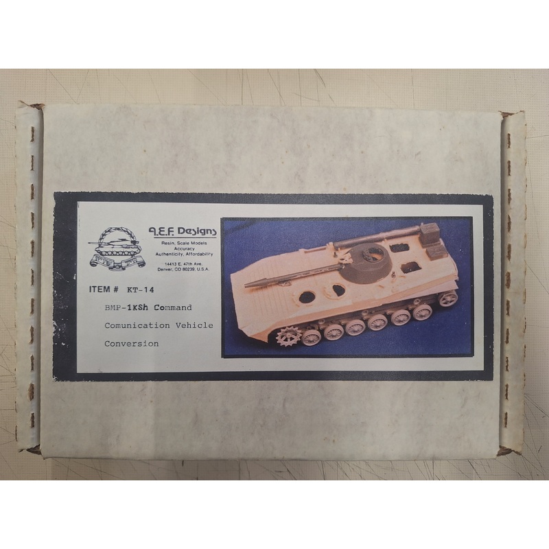 AEF 1:35 BMP-1KSh Command Comm. Vehicle Resin Conv.