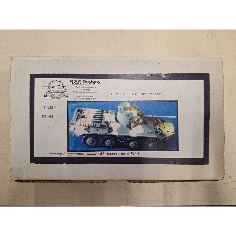 AEF 1:35 Soviet 2S23 Conv. Resin Set