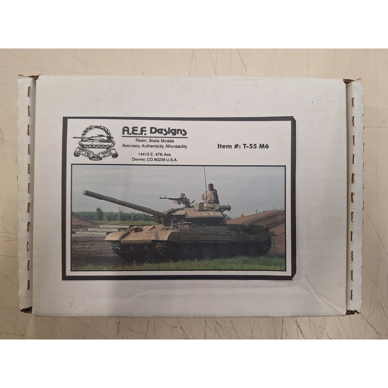 AEF 1:35 T-55 M6 Conversion Resin Set for Tamiya T-55