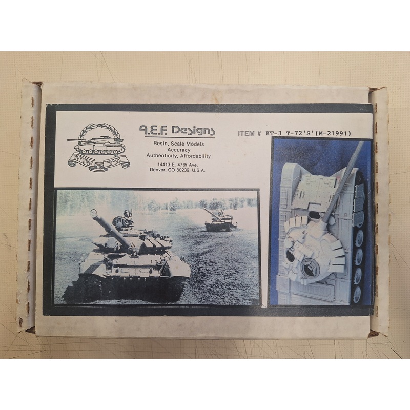AEF 1:35 T-72 'S' (M-21991) Resin Conversion Kit