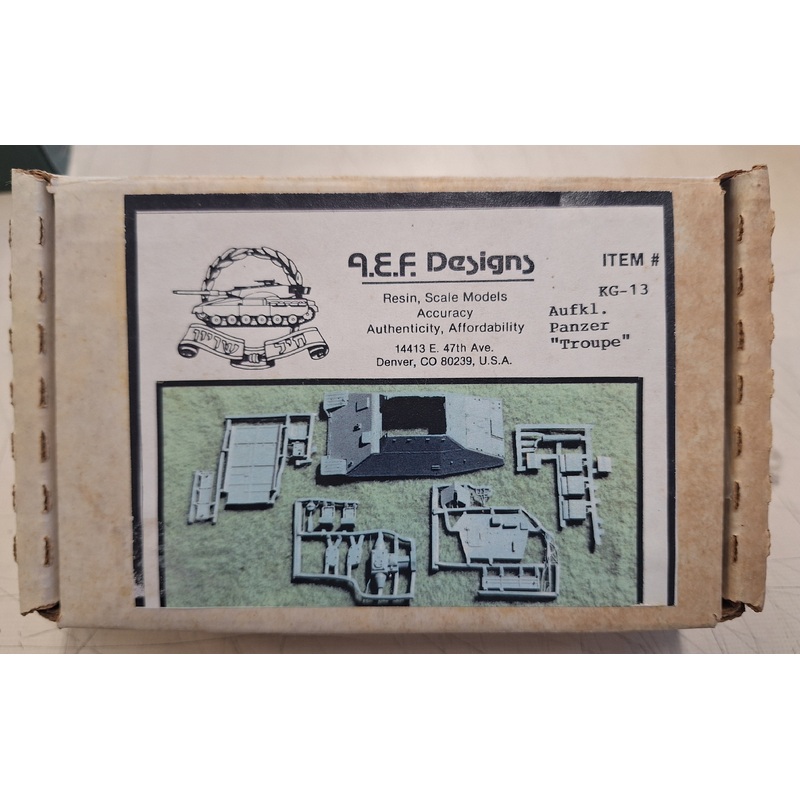 AEF Designs 1:35 Aufkl. Panzer "Troupe" Conv. Resin Kit