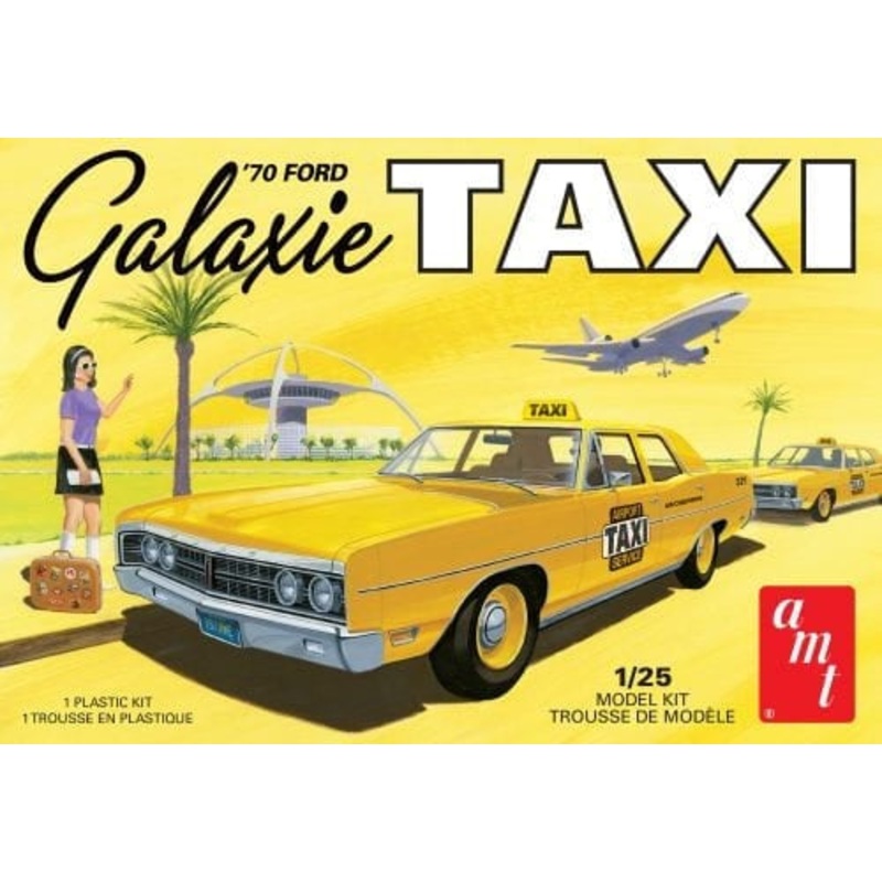 AMT 1:25 1970 Ford Galaxie "Airport Service"