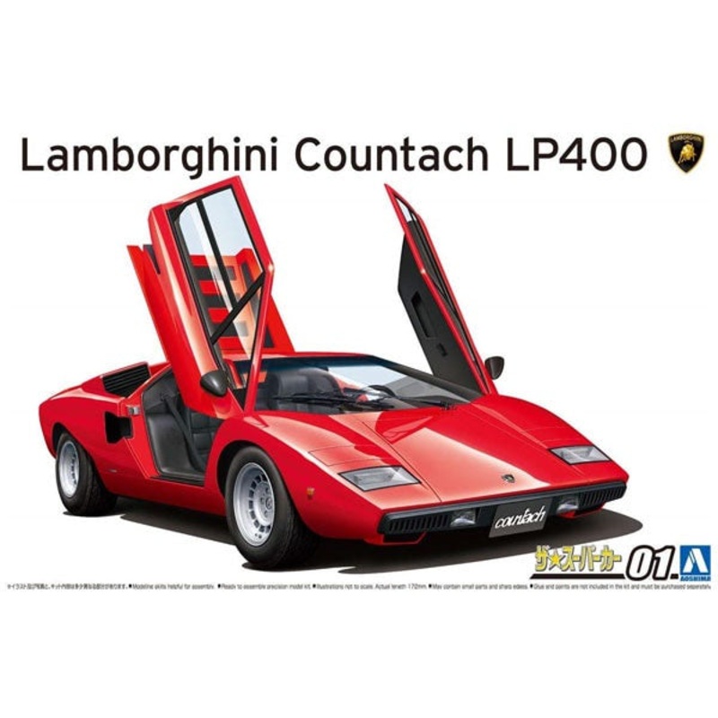 Aoshima 1:24 Lamborghini Coutach LP400