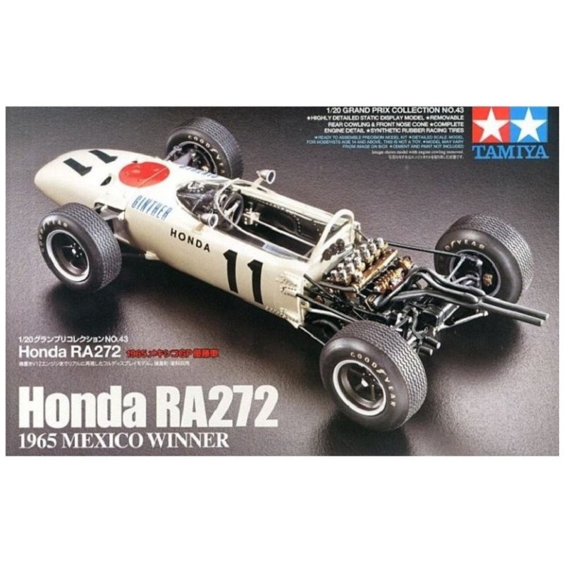 Tamiya 1:20 Honda RA272 1965 Mexico