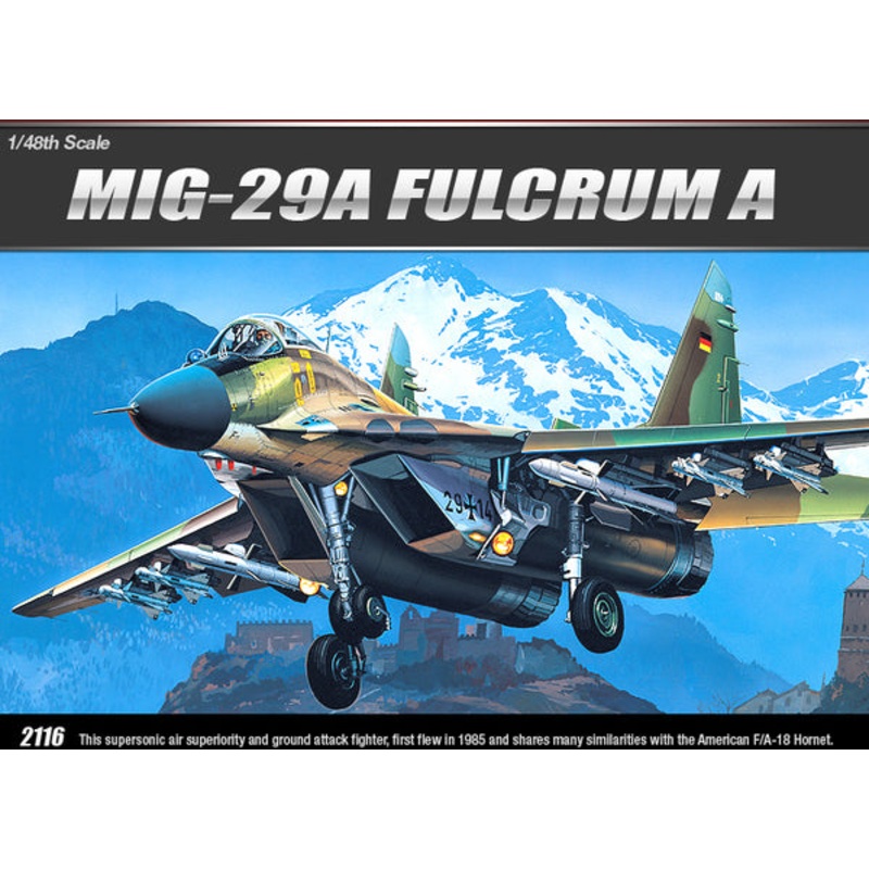 Academy 1:48 MiG-29A Fulcrum A