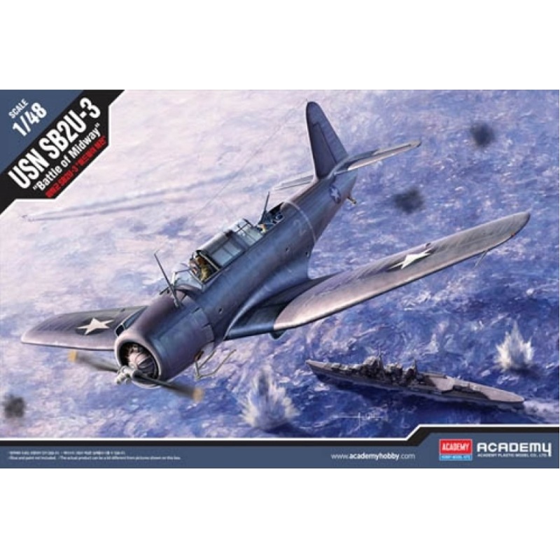 Academy 1:48 USN SB2U-3 Battle Of Midway