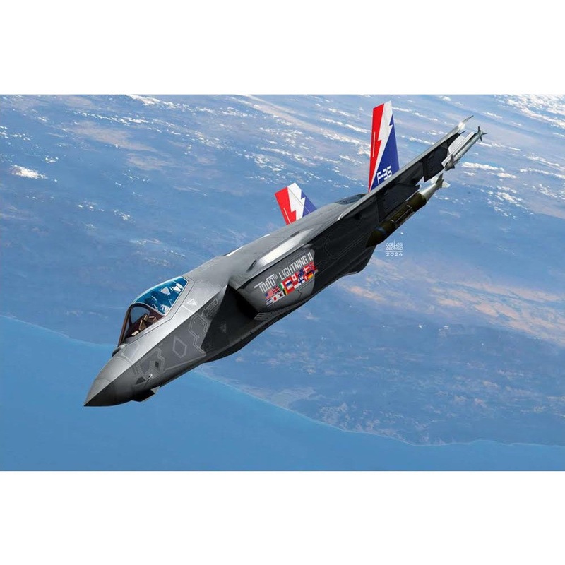 Academy 1:72 USAF F-35A '1000th Lightning II'