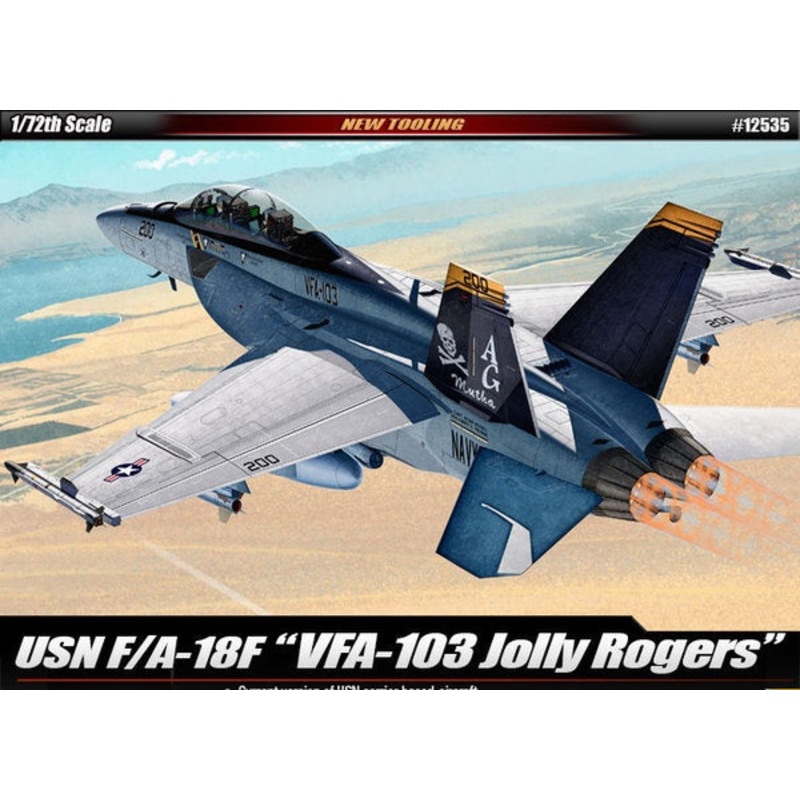 Academy 1:72 USN F/A-18F "VFA-103 Jolly Rogers"