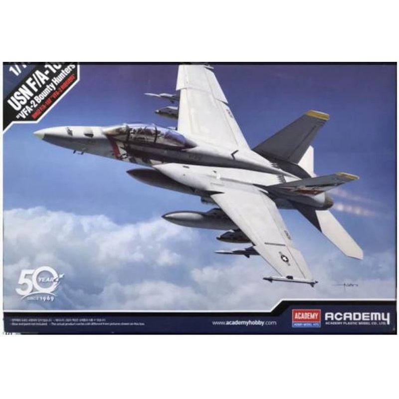 Academy 1:72 USN F/A-18F VFA-2 Bounty Hunters