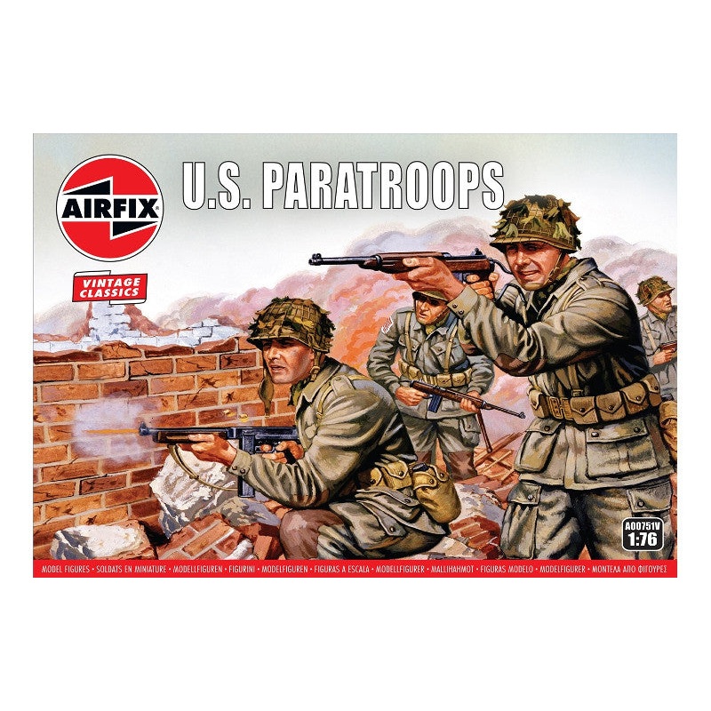 Airfix Vintage Classics 1:76 WW2 US Paratroopers