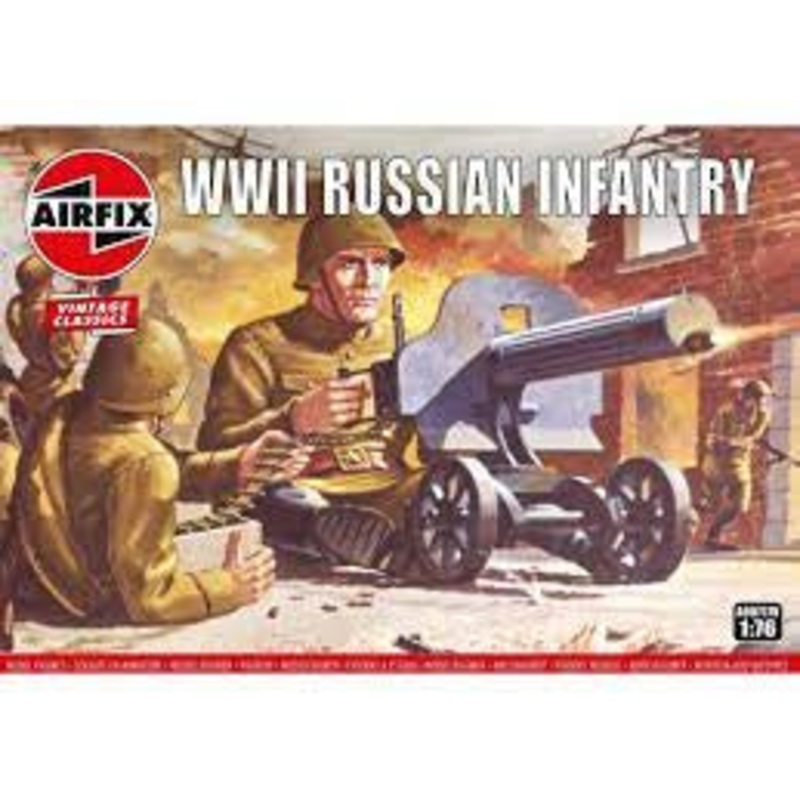 Airfix Vintage Classics 1:76 WWII Russian Infantry