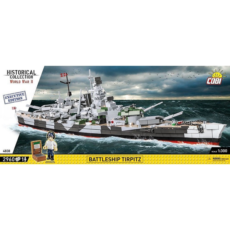 Cobi 1:300 Battleship Tirpitz - Executive Edition