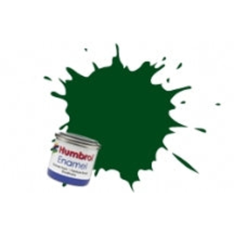 Humbrol Enamel 3 Gloss Brunswick Green