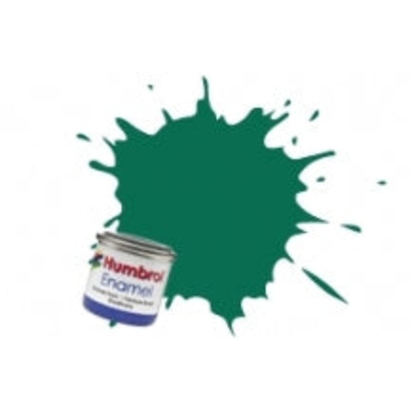 Humbrol Enamel 30 Matt Dark Green