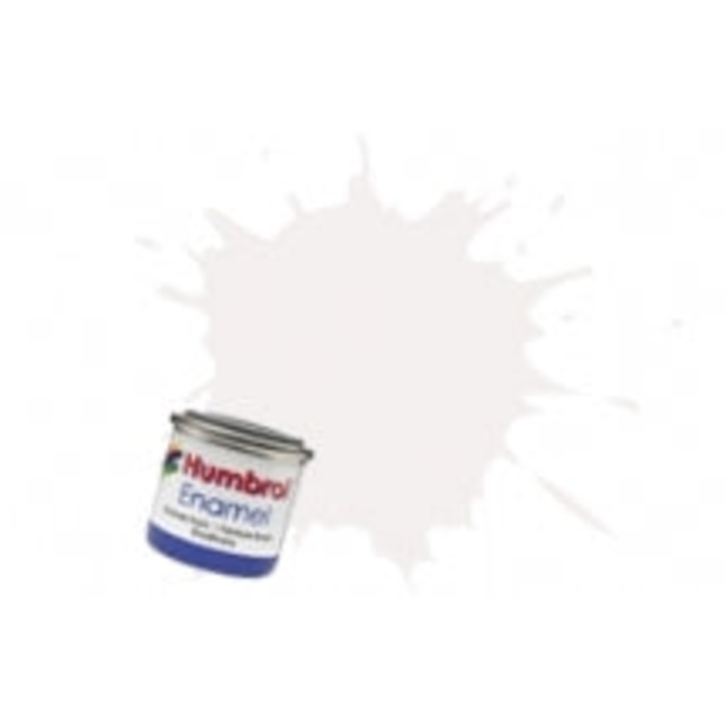 Humbrol Enamel 34 Matt White