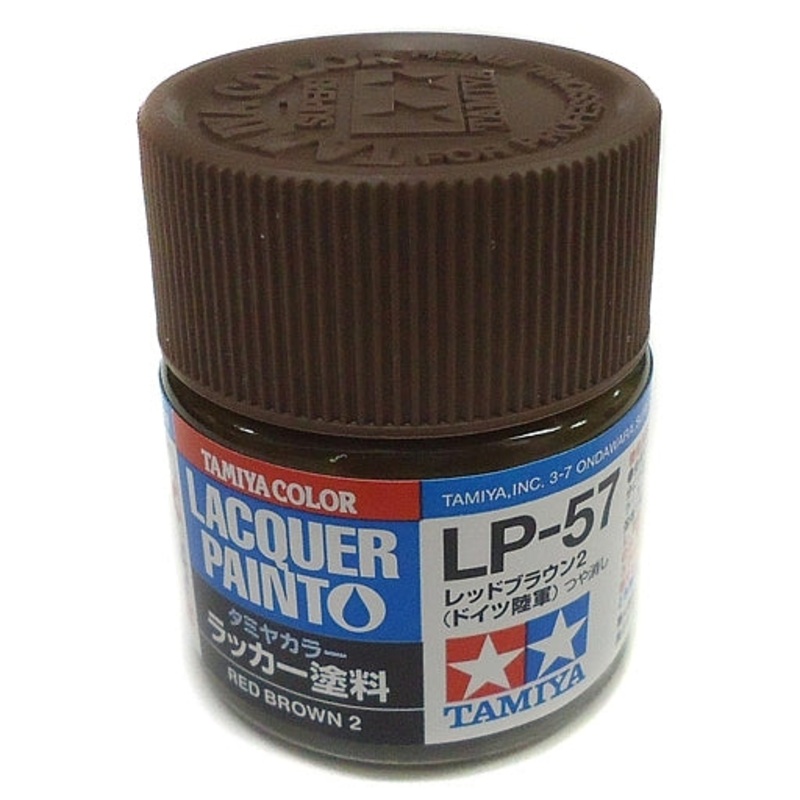 Tamiya Lacquer LP-57 Red Brown 2