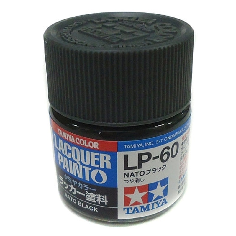 Tamiya Lacquer LP-60 Nato Black