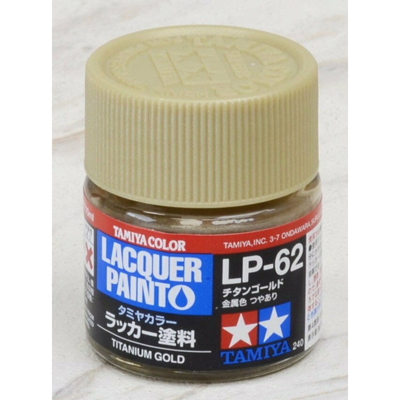 Tamiya Lacquer LP-62 Titanium Gold